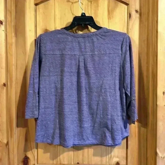 Christopher & Banks Three quarter length top - Picture 4 of 9